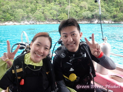 2022年5月3日 プーケット ダイビング ラチャノイ島 ラチャヤイ島 ダイビング