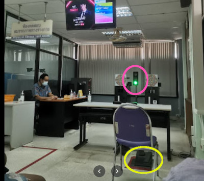 タイの運転免許更新 フィジカルテスト